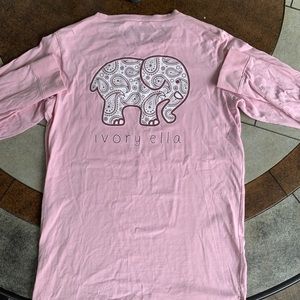 Ivory ella pink long sleeve🤍